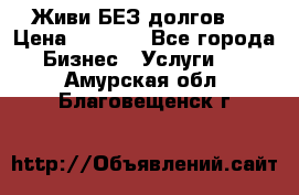 Живи БЕЗ долгов ! › Цена ­ 1 000 - Все города Бизнес » Услуги   . Амурская обл.,Благовещенск г.